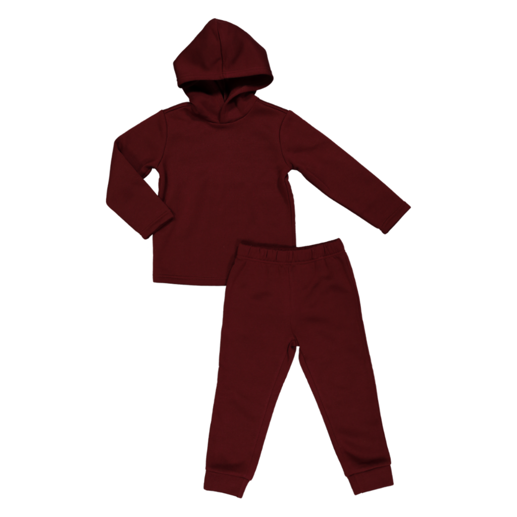 Boys sales burgundy tracksuit