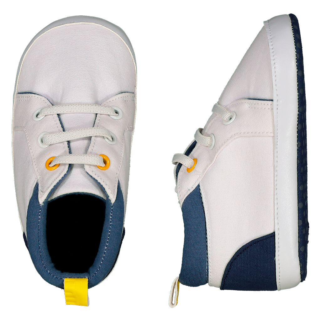 Baby Boys' Canvas White Shoes