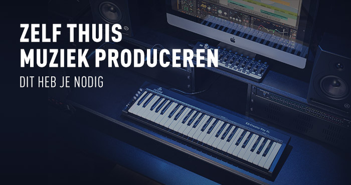 Zelf thuis muziek produceren