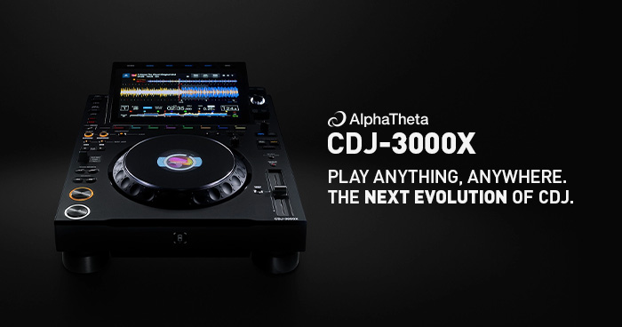 NIEUW: AlphaTheta CDJ-3000X