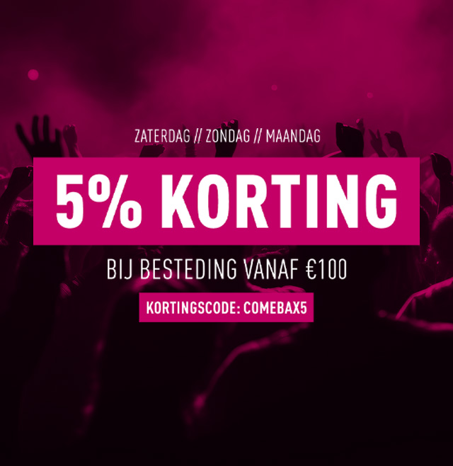 5% korting