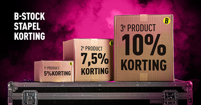 Korting stapelen