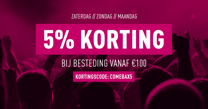 5% korting