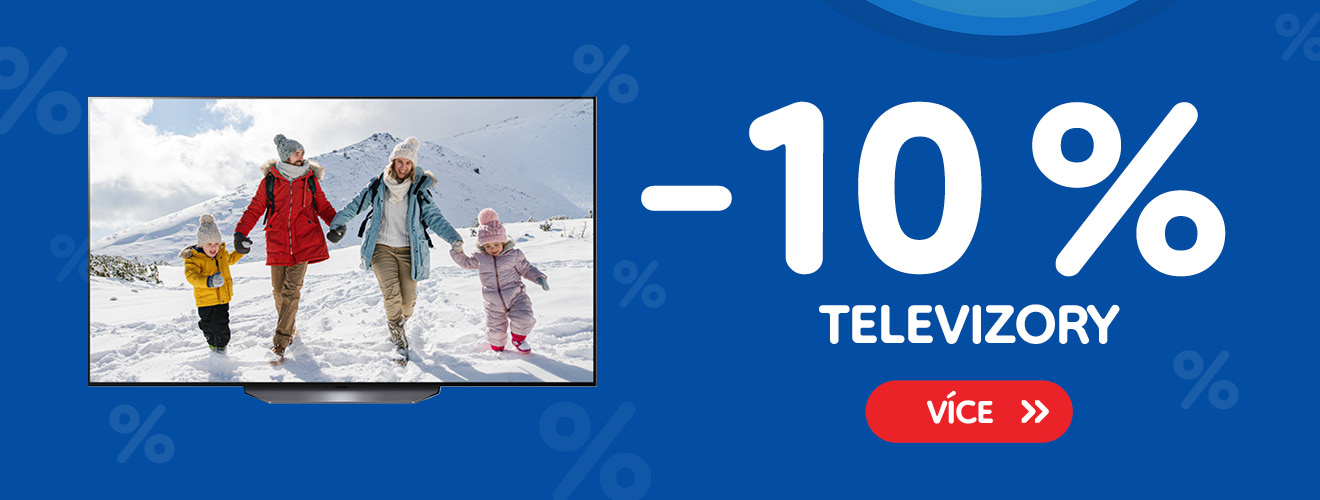 SLEVA 10% NA TELEVIZE