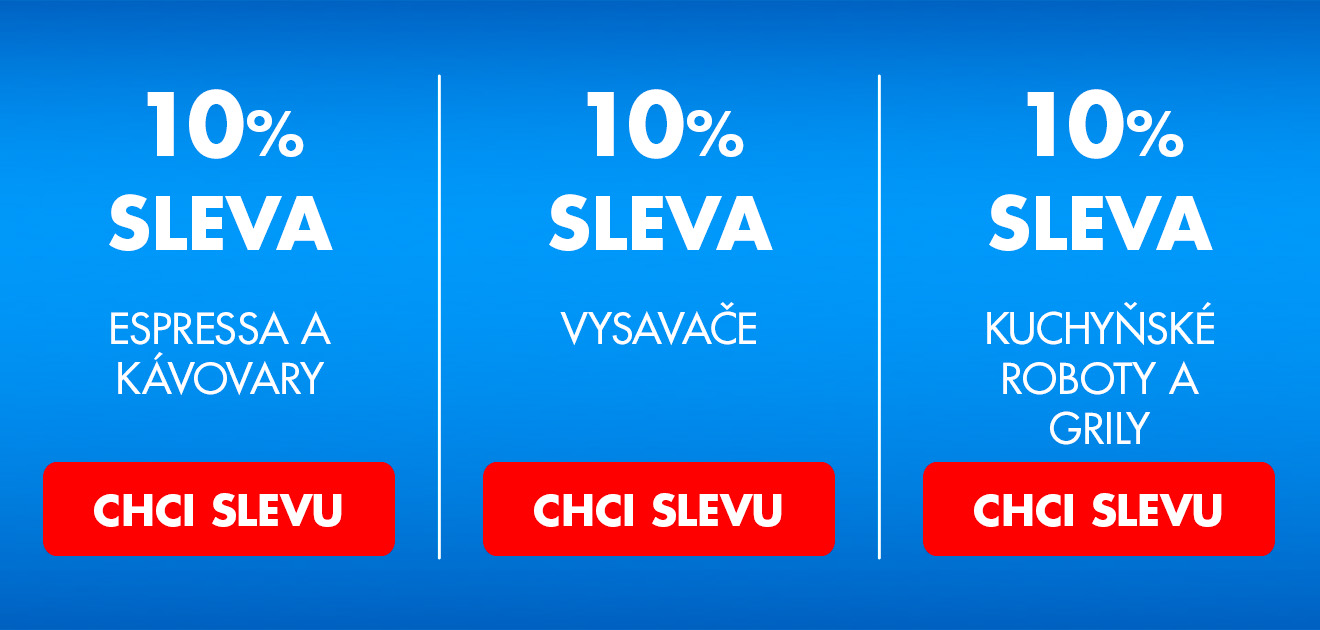 Sleva na vybrané spotřebiče