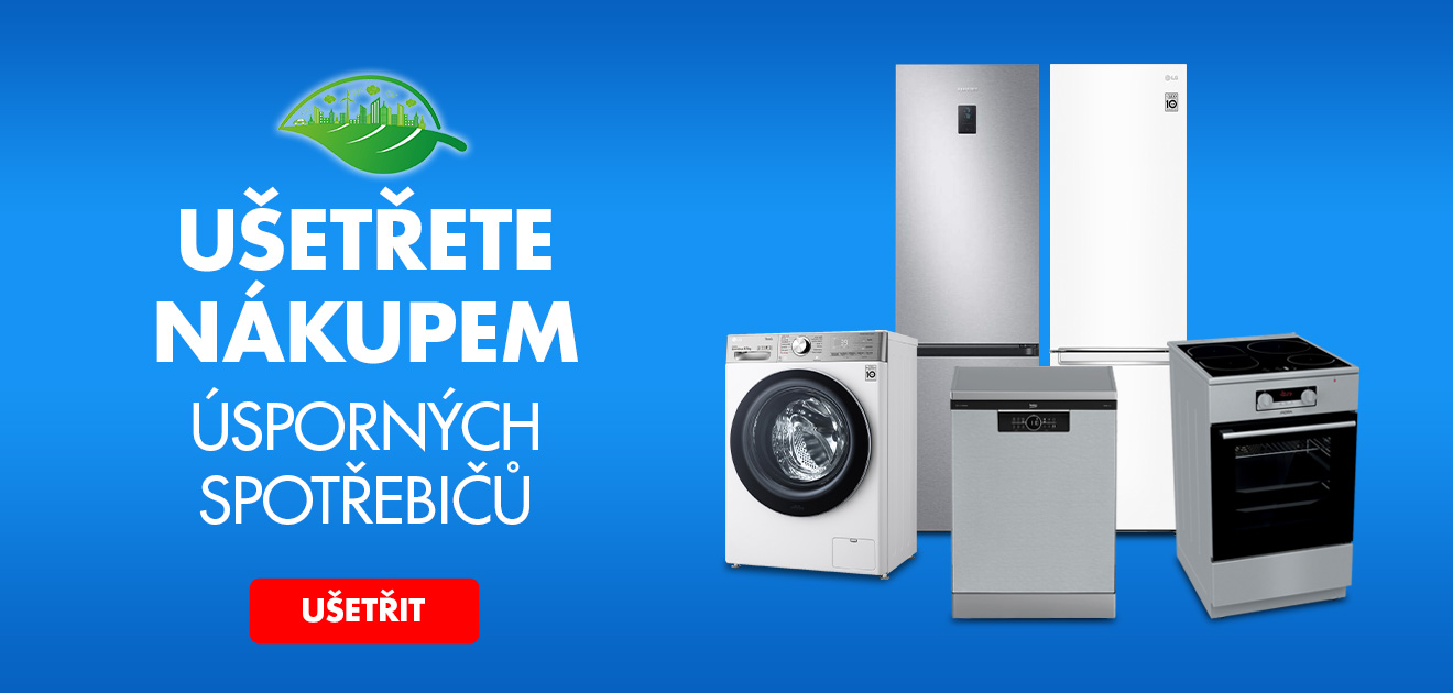 Ušetřete nákupem úsporných spotřebičů
