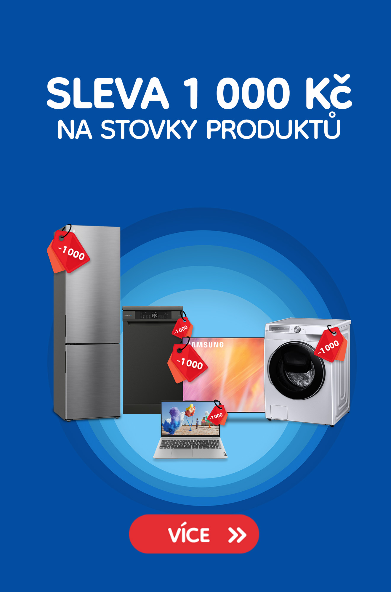 SLEVA 1 000 Kč na stovky produktů