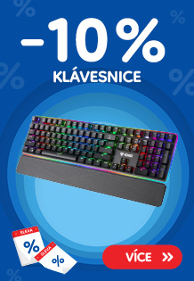 SLEVA 10% NA KLÁVESNICE