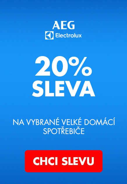 AEG -20% na vybrané spotřebiče