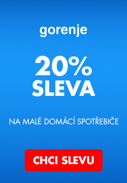 GORENJE -20% na malé spotřebiče