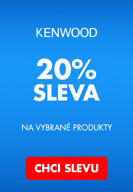 KENWOOD -20% na vybrané produkty