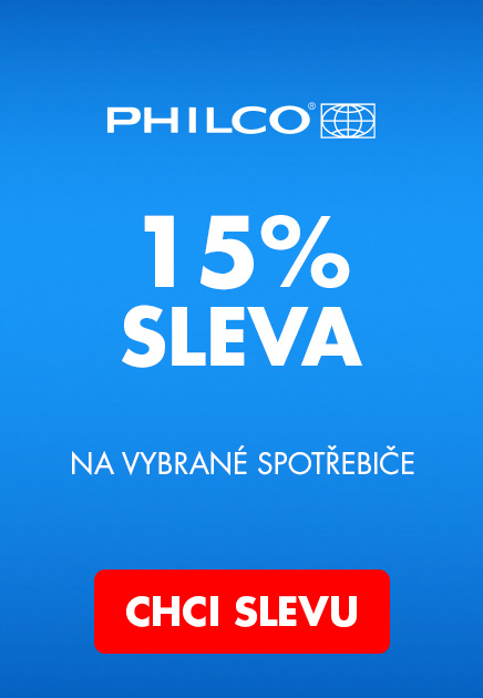 PHILCO -15% na vybrané spotřebiče