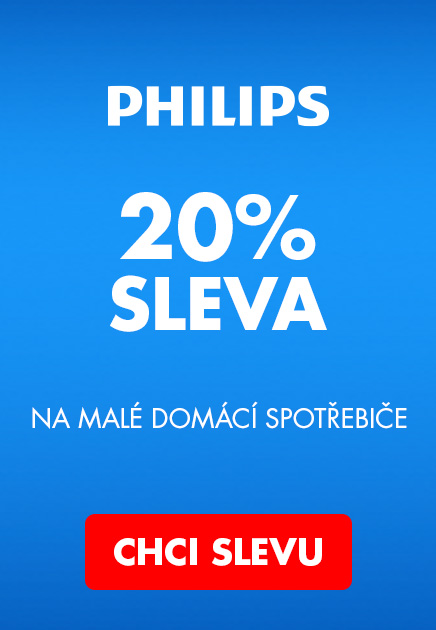 PHILIPS -20% na malé spotřebiče