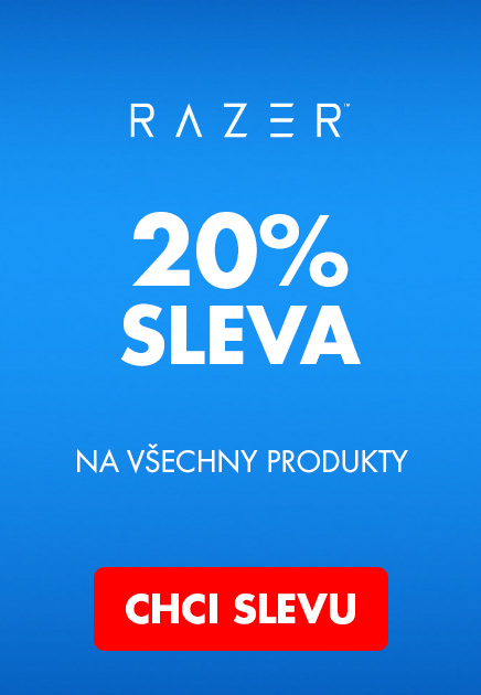 RAZER -20% na všechno