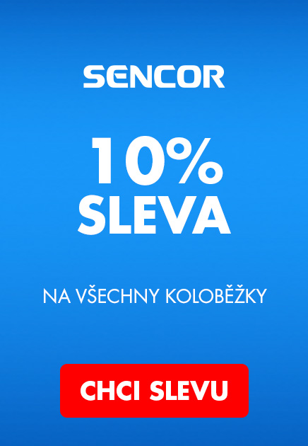 SENCOR -10% na koloběžky