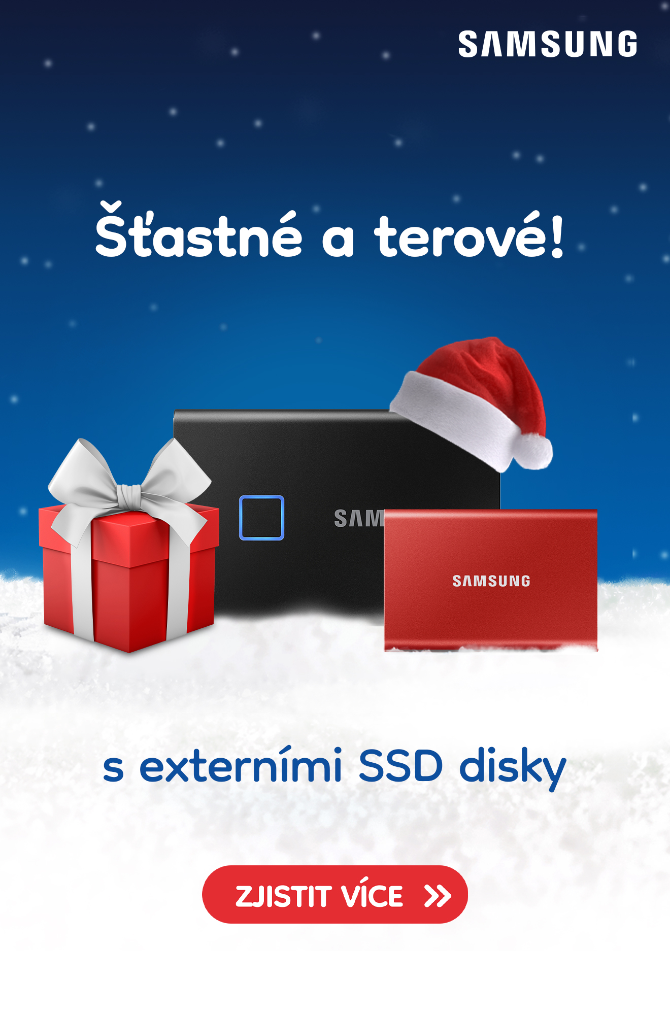 Šťastné a terové přeje Samsung