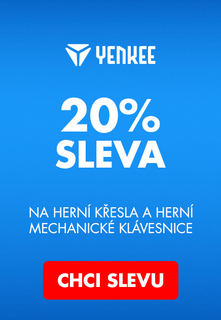 YENKEE -20% na herní křesla a klávesnice