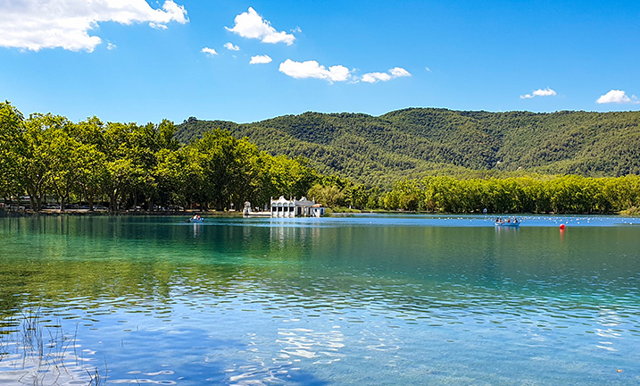 Estany de Banyoles, Spanien