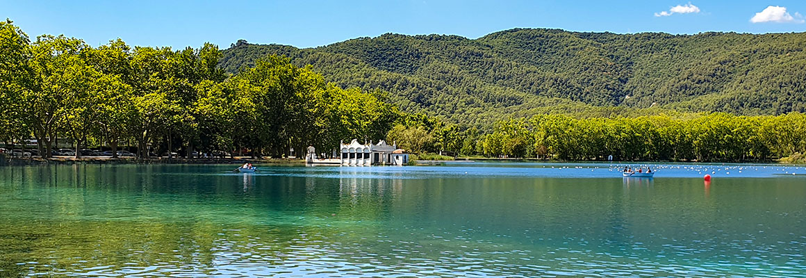 Estany de Banyoles, Spanien