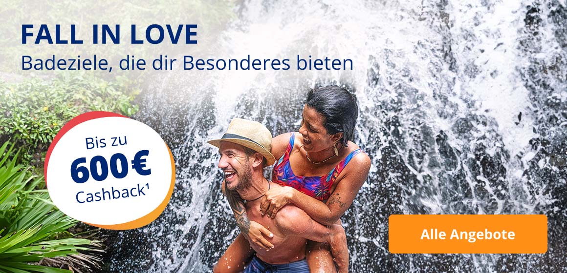 Badeurlaub trifft Wasserfälle