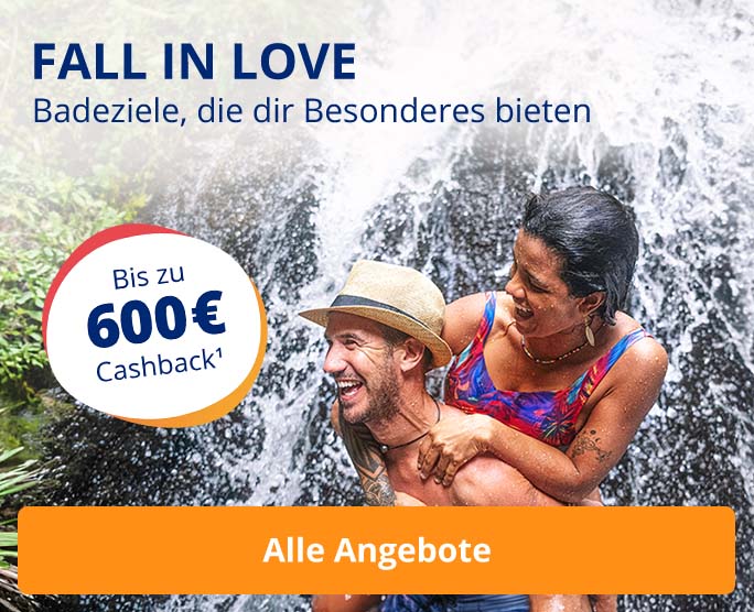 Badeurlaub trifft Wasserfälle
