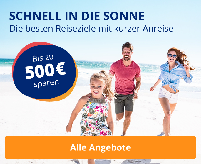 Die besten Reiseziele mit kurzer Anreise
