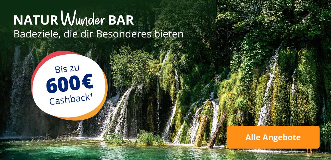 Badeurlaub trifft Wunder der Natur