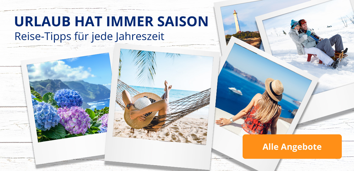 Reise-Tipps für jede Jahreszeit