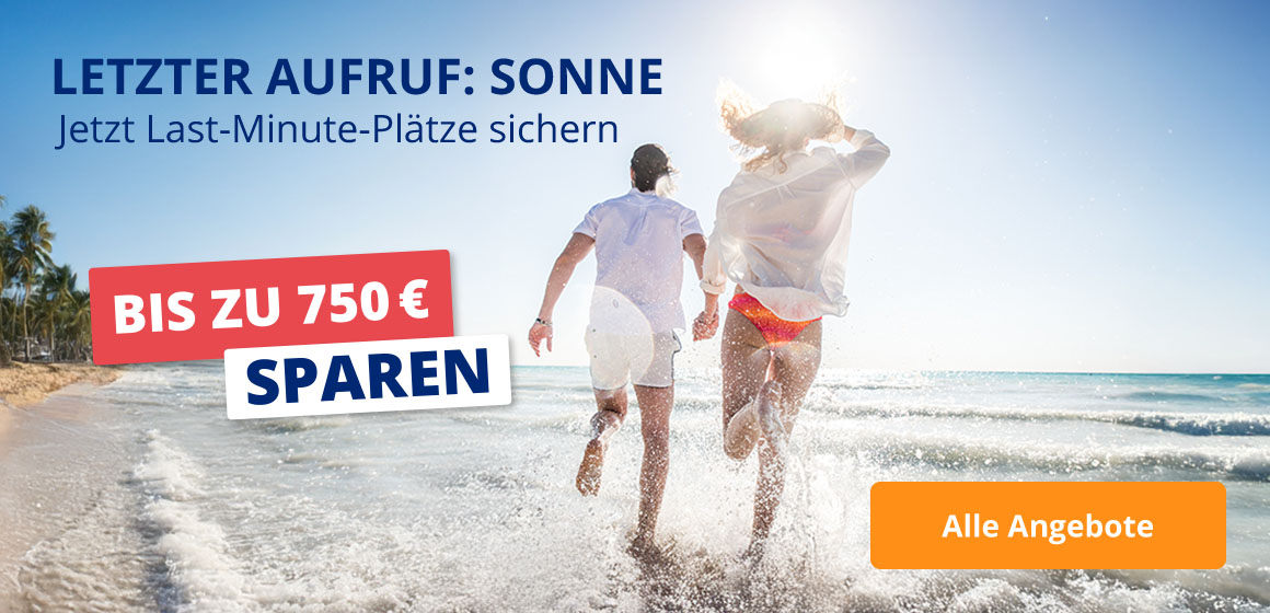 Jetzt Last-Minute-Plätze sichern