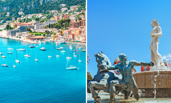 Cote d'Azur, Frankreich