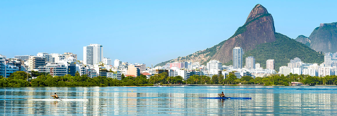 Lagoa Rodrigo de Freitas, Brasilien