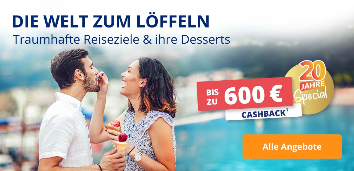 Traumhafte Reiseziele & ihre Desserts