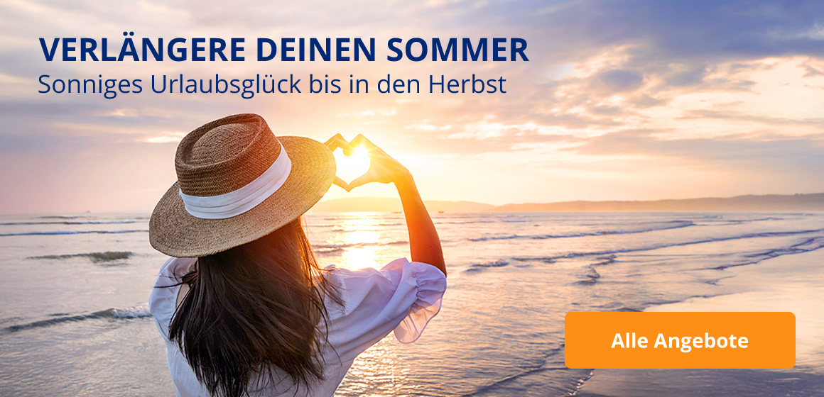 Sonniges Urlaubsglück bis in den Herbst
