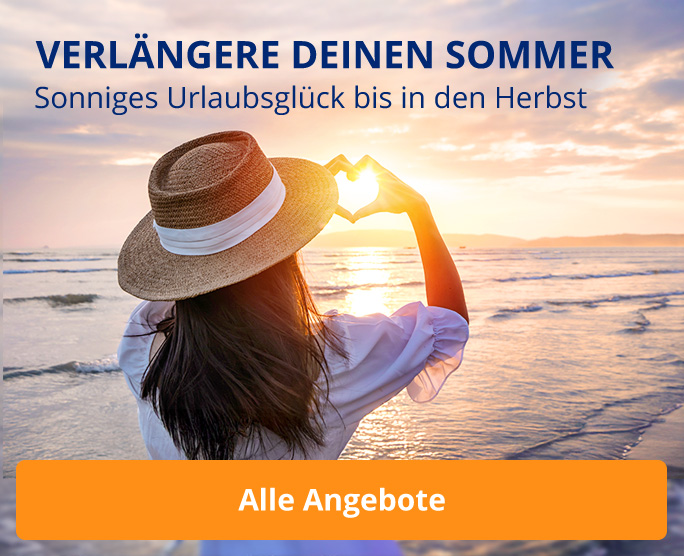 Sonniges Urlaubsglück bis in den Herbst
