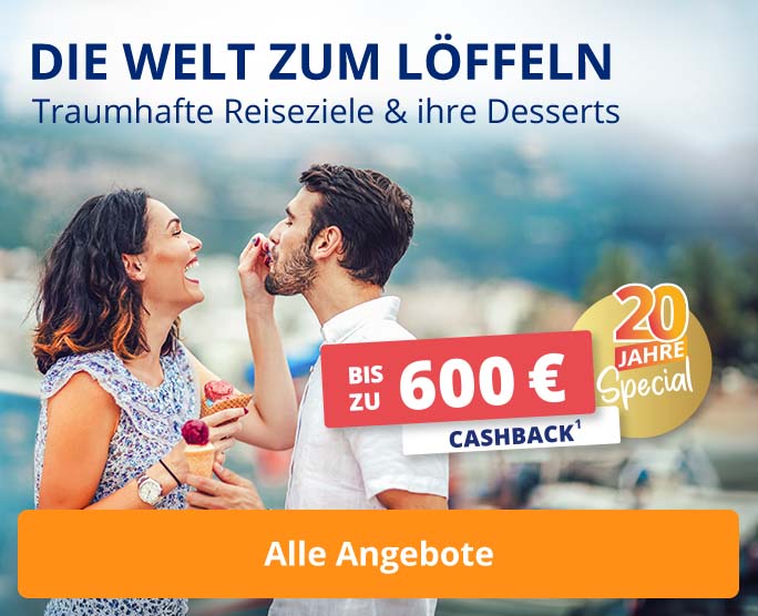 Traumhafte Reiseziele & ihre Desserts