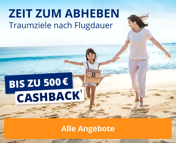Reiseziele für jede Flugzeit