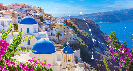 Santorin, Griechenland