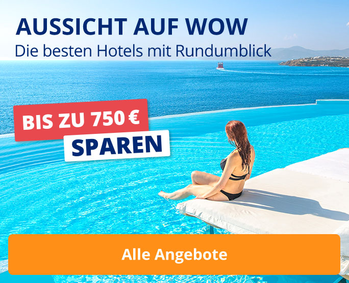 Hotels mit einzigartigem Panoramablick