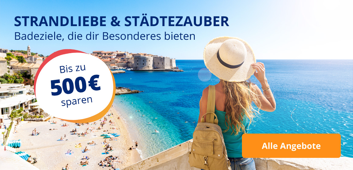 Badeurlaub trifft Städte