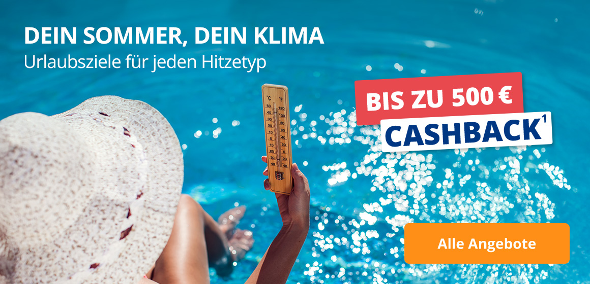 Urlaubsziele für jeden Hitzetyp