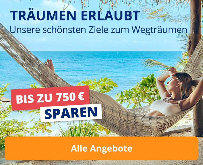 Unsere schönsten Ziele zum Wegträumen