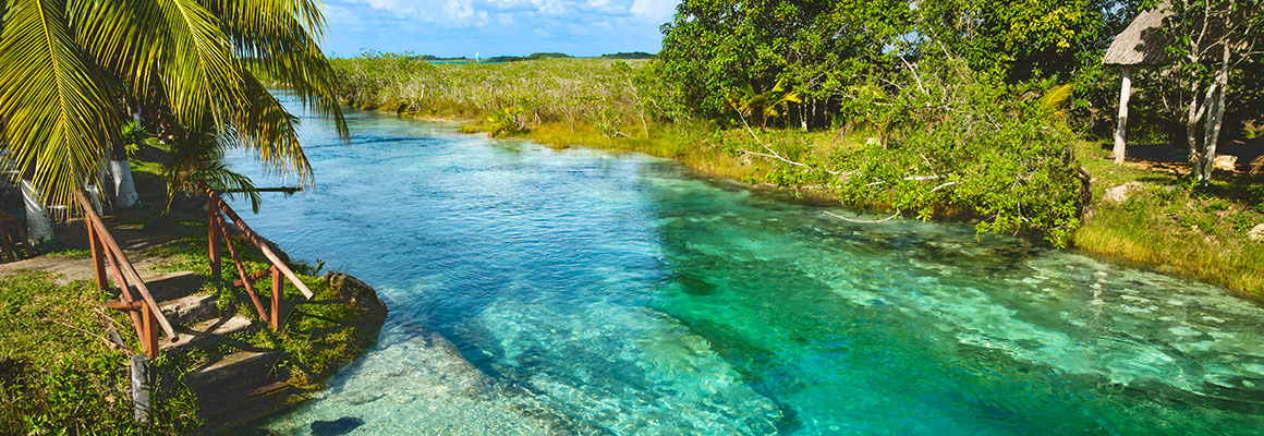 Laguna Bacalar, Mexiko