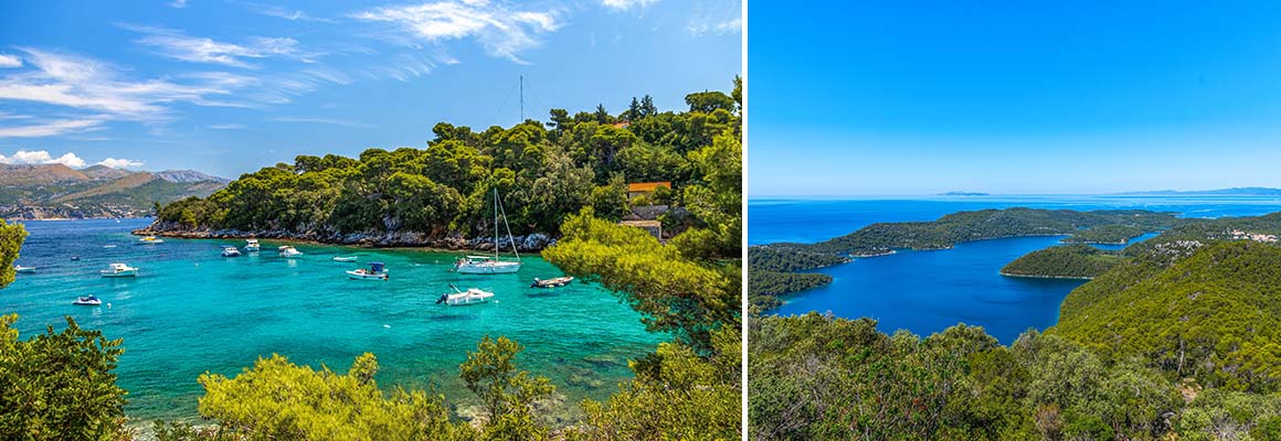 Kroatien, Adriatische Küste, Nationalpark Mljet