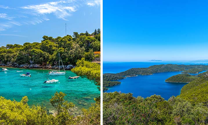 Kroatien, Adriatische Küste, Nationalpark Mljet