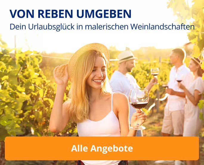 Dein Urlaubsglück in malerischen Weinlandschaften