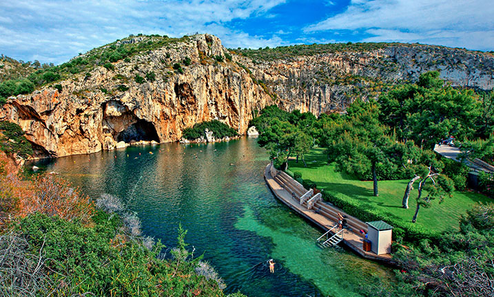 Vouliagmeni See, Griechenland