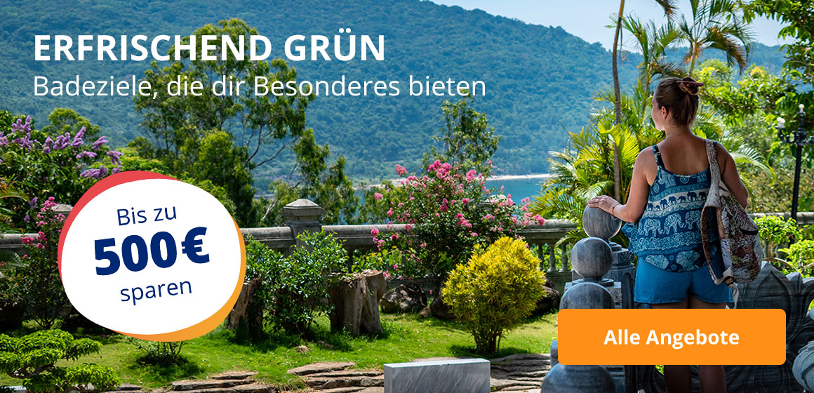 Badeurlaub trifft Gärten