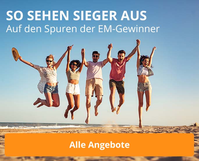 Die Länder der EM-Finalisten als Top-Reiseziele