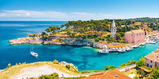 Adriaküste, Kroatien