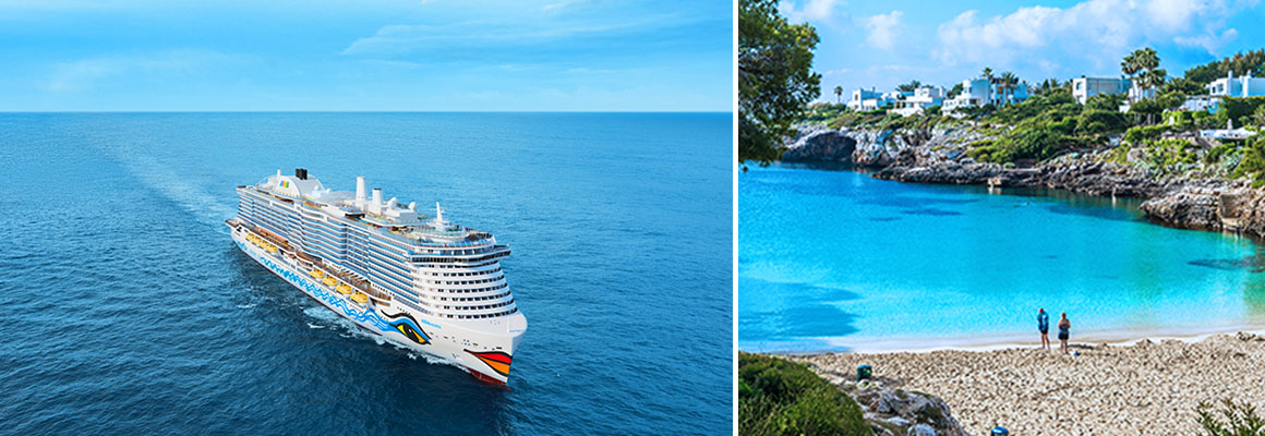 AIDA-Kreuzfahrt im Mittelmeer